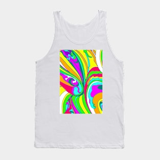 Psychedelic Rainbow Tank Top